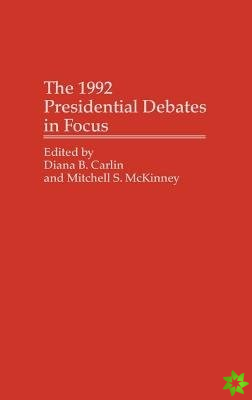 1992 Presidential Debates in Focus