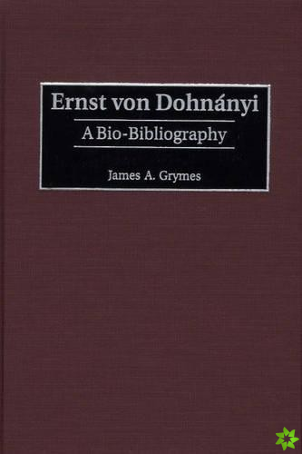 Ernst von Dohnanyi