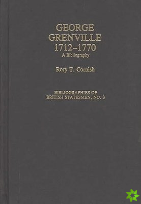 George Grenville, 1712-1770