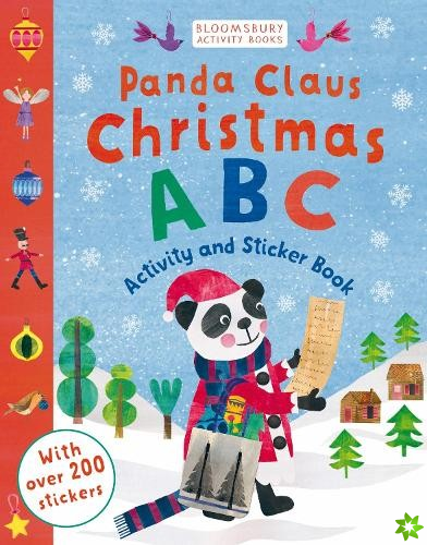 Panda Claus Christmas ABC Activity and Sticker Book