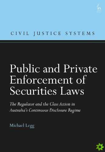 Public and Private Enforcement of Securities Laws