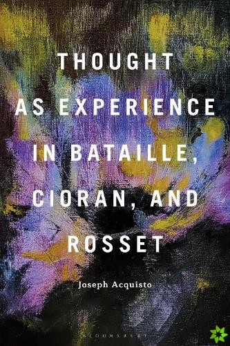 Thought as Experience in Bataille, Cioran, and Rosset