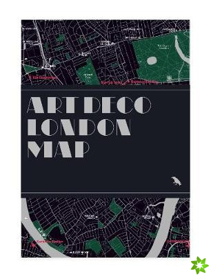 Art Deco London Map