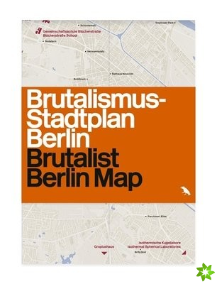 Brutalist Berlin Map