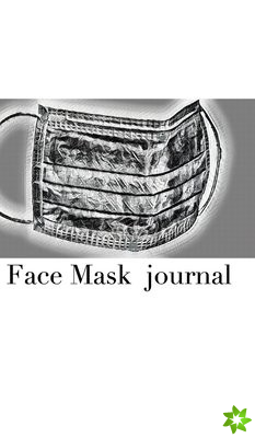 Face Mask themed Blank Journal sir Michael designer