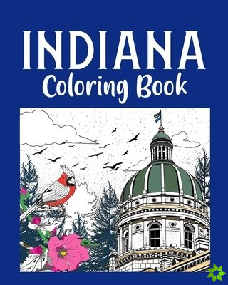 Indiana Coloring Book