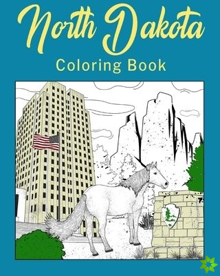 North Dakota Coloring Book