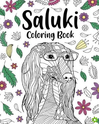 Saluki Coloring Book