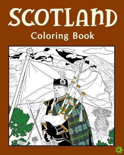 Scotland Coloring Book
