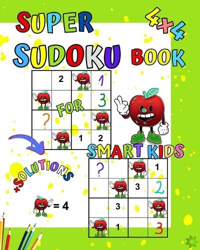 Super Sudoku Book for smart kids