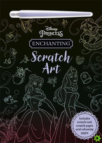Disney Princess: Enchanting Scratch Art