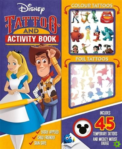 Disney: Tattoo and Activity Book