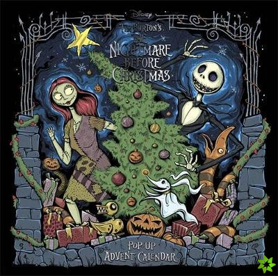 Disney Tim Burton's The Nightmare Before Christmas Pop-Up Book and Advent Calendar