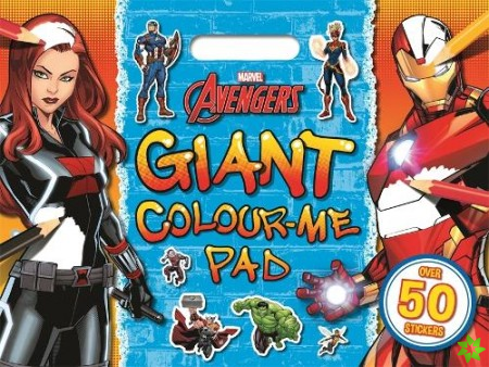Marvel Avengers: Giant Colour Me Pad