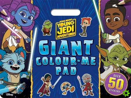 Star Wars Young Jedi Adventures: Giant Colour Me Pad