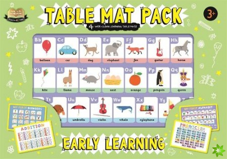 Table Mat Pack: Early Learning
