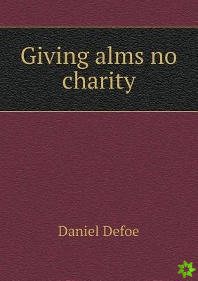 Giving Alms No Charity
