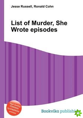 List of Murder, She Wrote Episodes