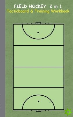 Field Hockey 2 in 1 Tacticboard and Training Workbook