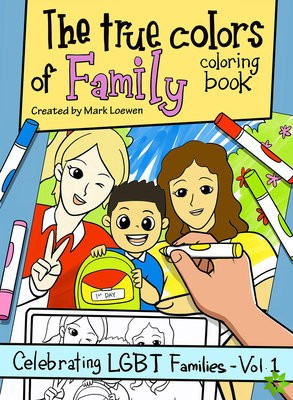 True Colors of Family Coloring Book