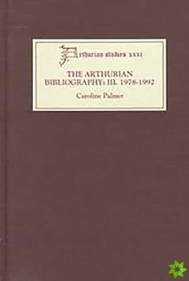 Arthurian Bibliography III: 1978-1992