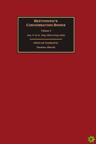 Beethoven's Conversation Books Volume 3