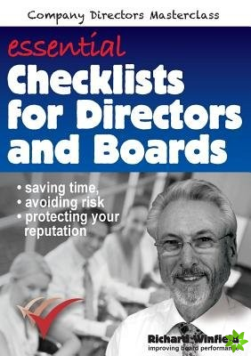 Essential Checklists for Directors and Boards