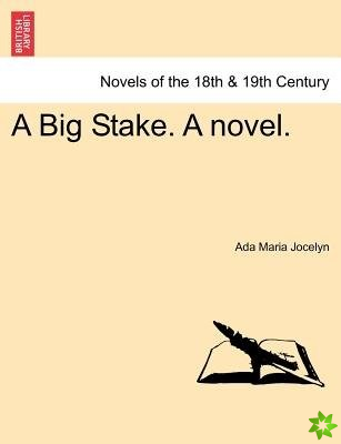 Big Stake. a Novel.