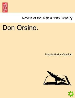 Don Orsino. Vol. III.