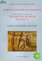 Corpus Vasorum Antiquorum, Great Britain Fascicule 25, The British Museum Fascicule 11