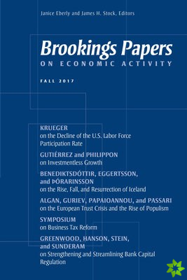 Brookings Papers on Economic Activity: Fall 2017