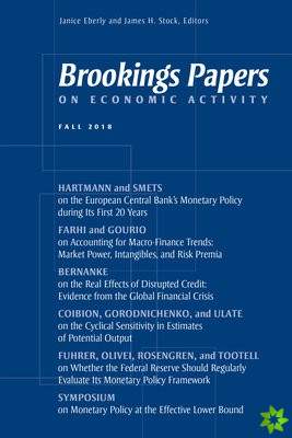 Brookings Papers on Economic Activity: Fall 2018