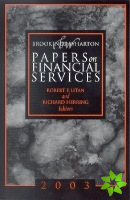 Brookings-Wharton Papers on Financial Services: 2003