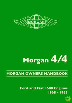 Morgan 4/4 Morgan Owners Handbook