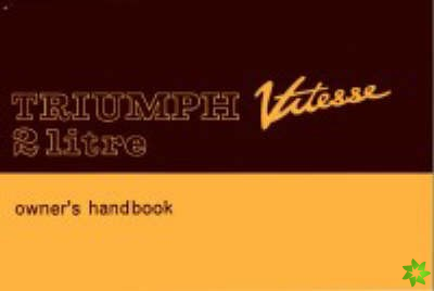 Triumph Vitesse 2-Litre Official Owners' Handbook