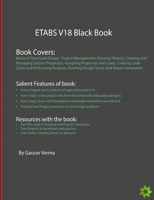 ETABS V18 Black Book