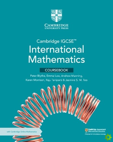 Cambridge IGCSE International Mathematics Coursebook with Cambridge Online Mathematics (2 Years' Access)