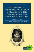 History of England from the Accession of James I to the Outbreak of the Civil War, 1603-1642 10 Volume Set