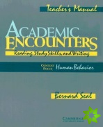 Academic Encounters: Human Behavior Teacher's manual