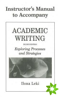 Academic Writing Instructor's Manual