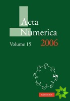 Acta Numerica 2006: Volume 15