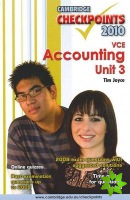 Cambridge Checkpoints VCE Accounting Unit 3 2010