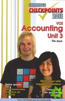 Cambridge Checkpoints VCE Accounting Unit 3 2011