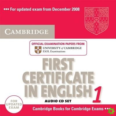 Cambridge First Certificate in English 1 for Updated Exam Audio CDs (2)