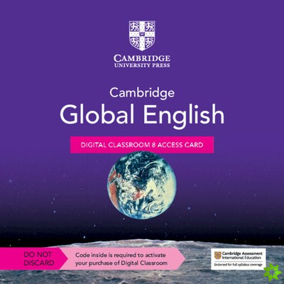 Cambridge Global English Digital Classroom 8 Access Card (1 Year Site Licence)
