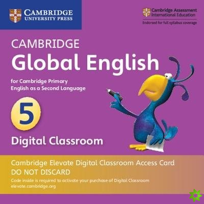 Cambridge Global English Stage 5 Cambridge Elevate Digital Classroom Access Card (1 Year)