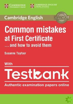 Common Mistakes at First Certificate... and How to Avoid Them Paperback with Testbank