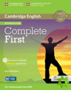 Complete First Student's Book without Answers with CD-ROM with Testbank