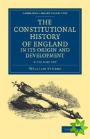 Constitutional History of England, in its Origin and Development 3 Volume Set