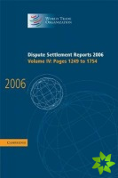 Dispute Settlement Reports 2006: Volume 4, Pages 12491754
